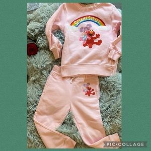 Sesame street jogging suit